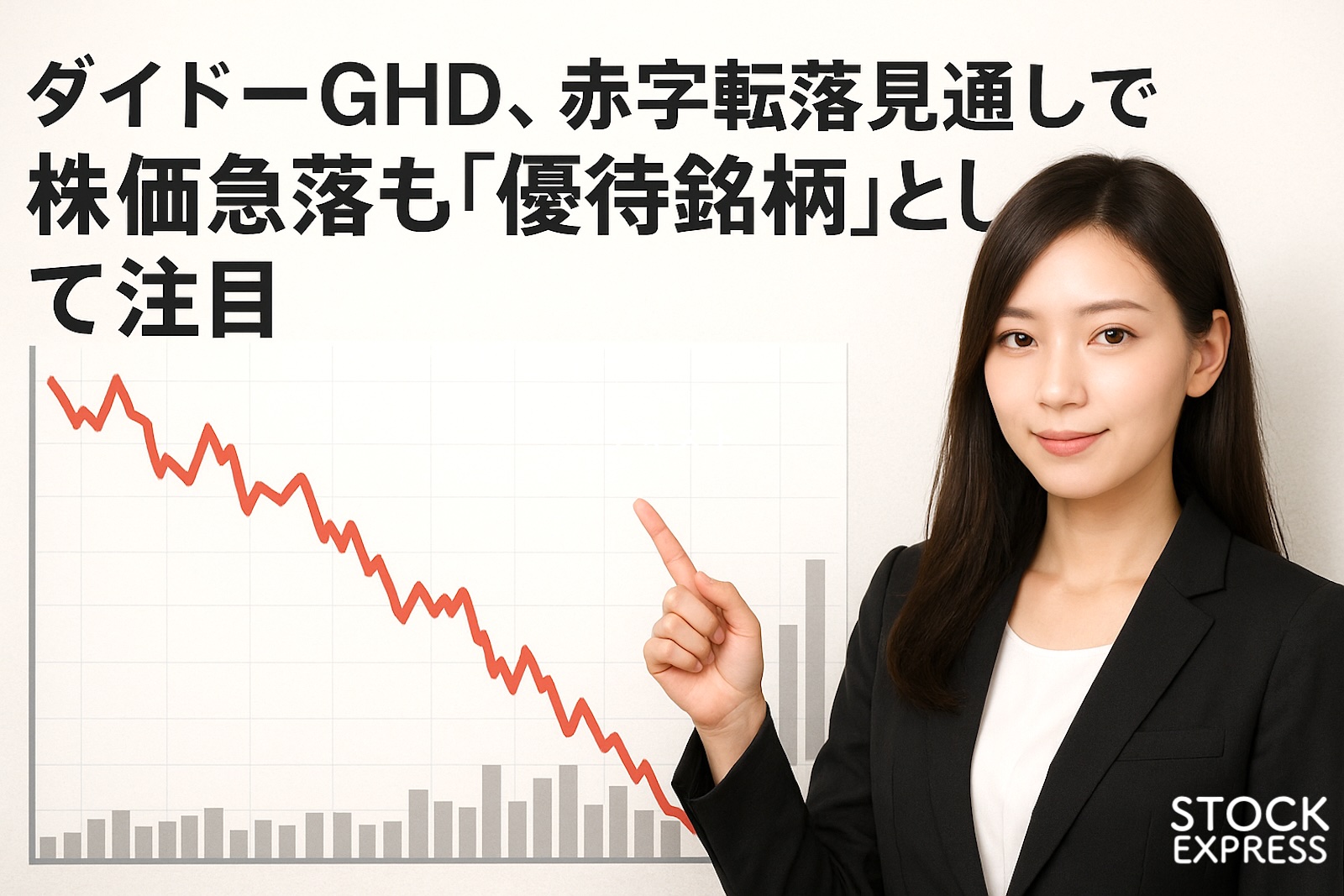 ダイドーGHD、赤字転落見通しで株価急落も「優待銘柄」として注目