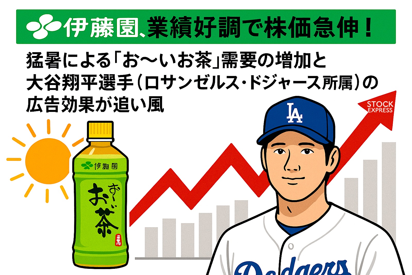 伊藤園、第1四半期業績好調で株価急伸 ― 海外展開と広告効果が追い風