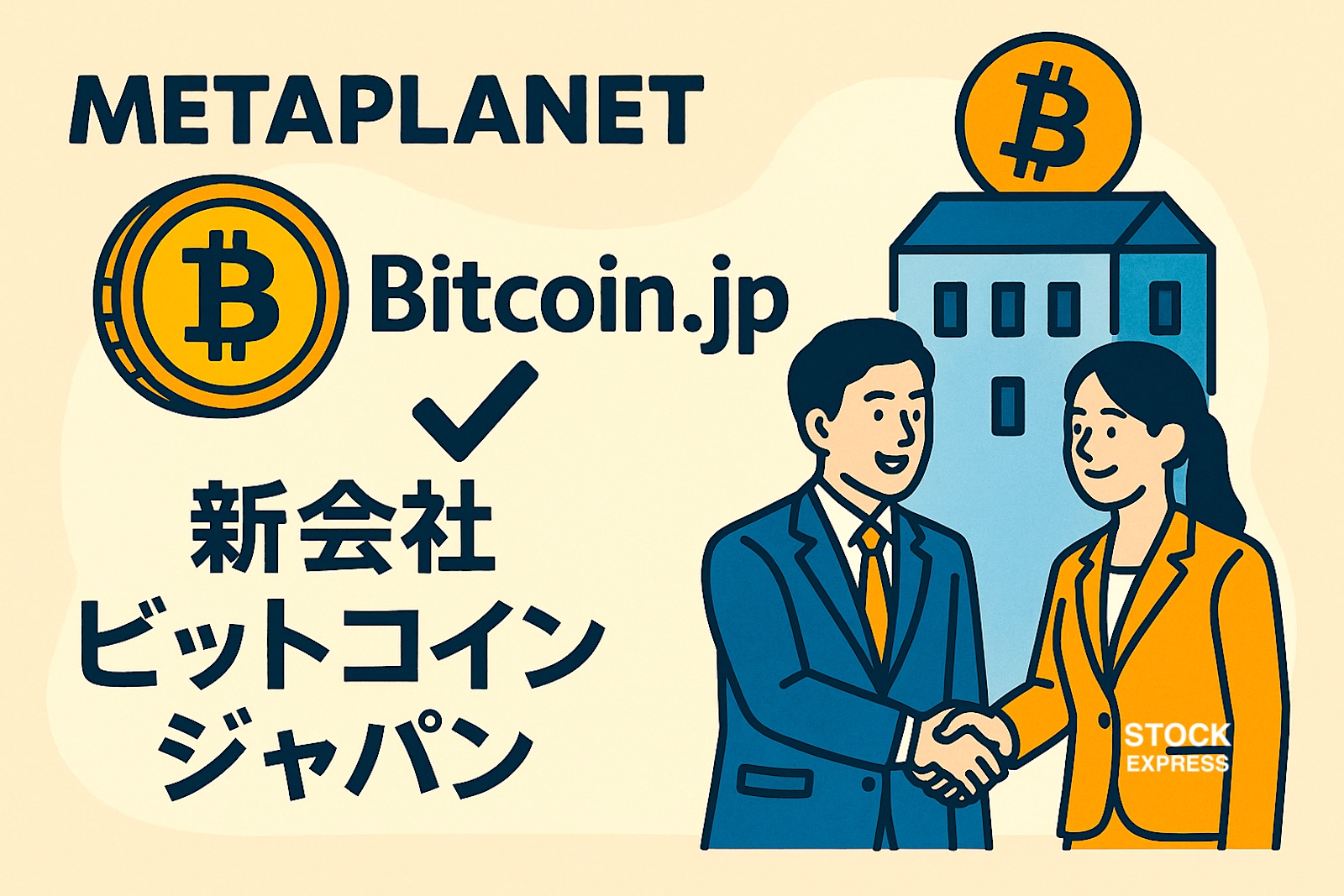 メタプラネット「Bitcoin.jp」取得！新会社「ビットコインジャパン」設立へ