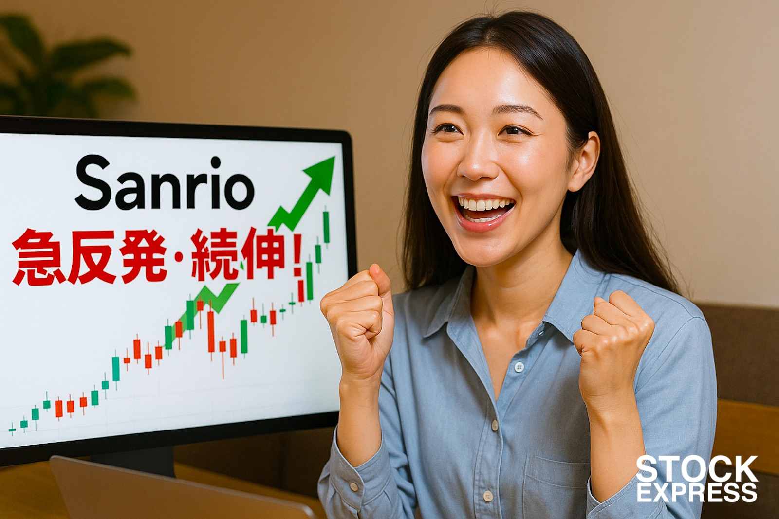 サンリオ株、急反発・続伸！証券各社の目標株価引き上げが好影響