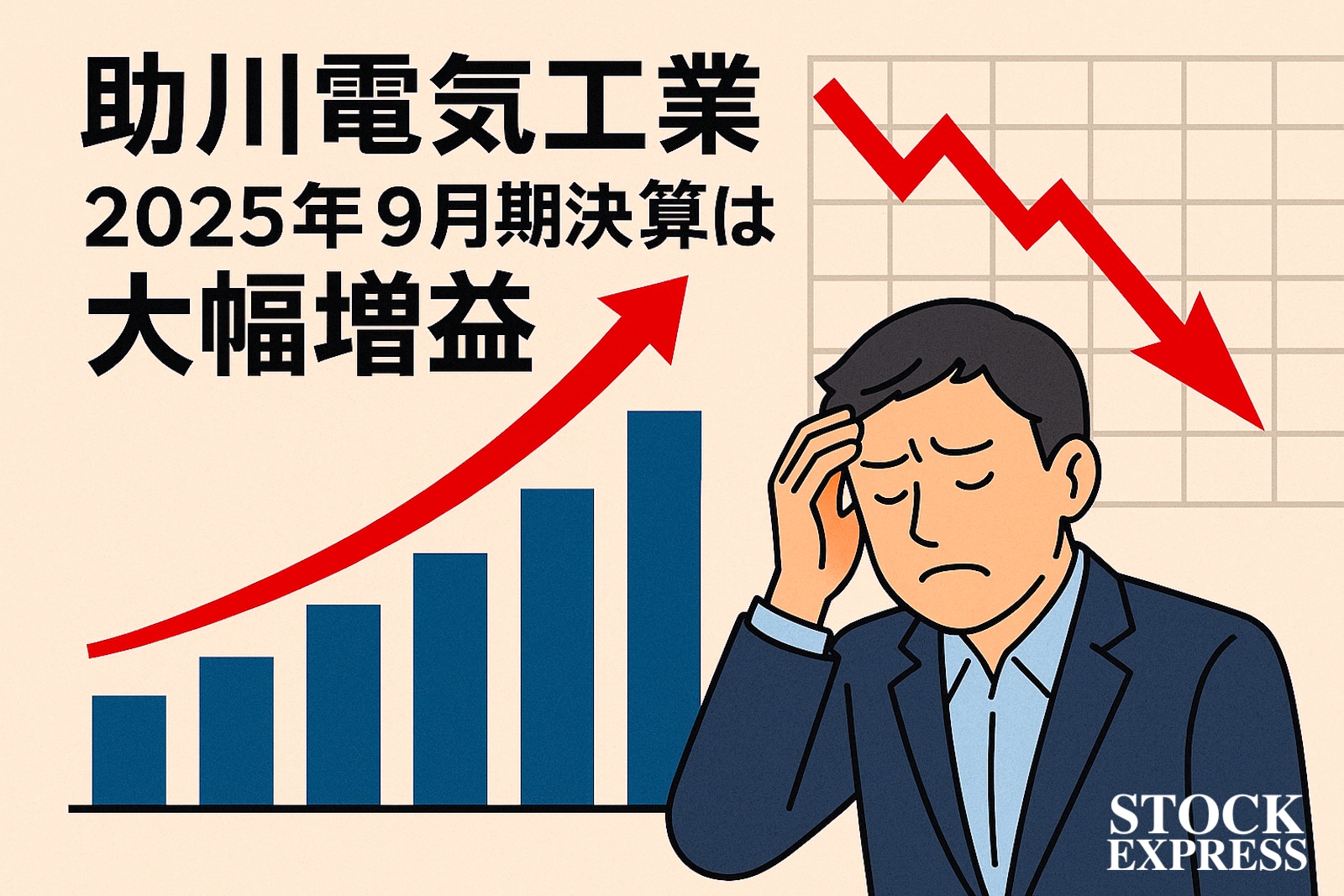 助川電気工業、2025年9月期決算は大幅増益！しかし、株価は急落
