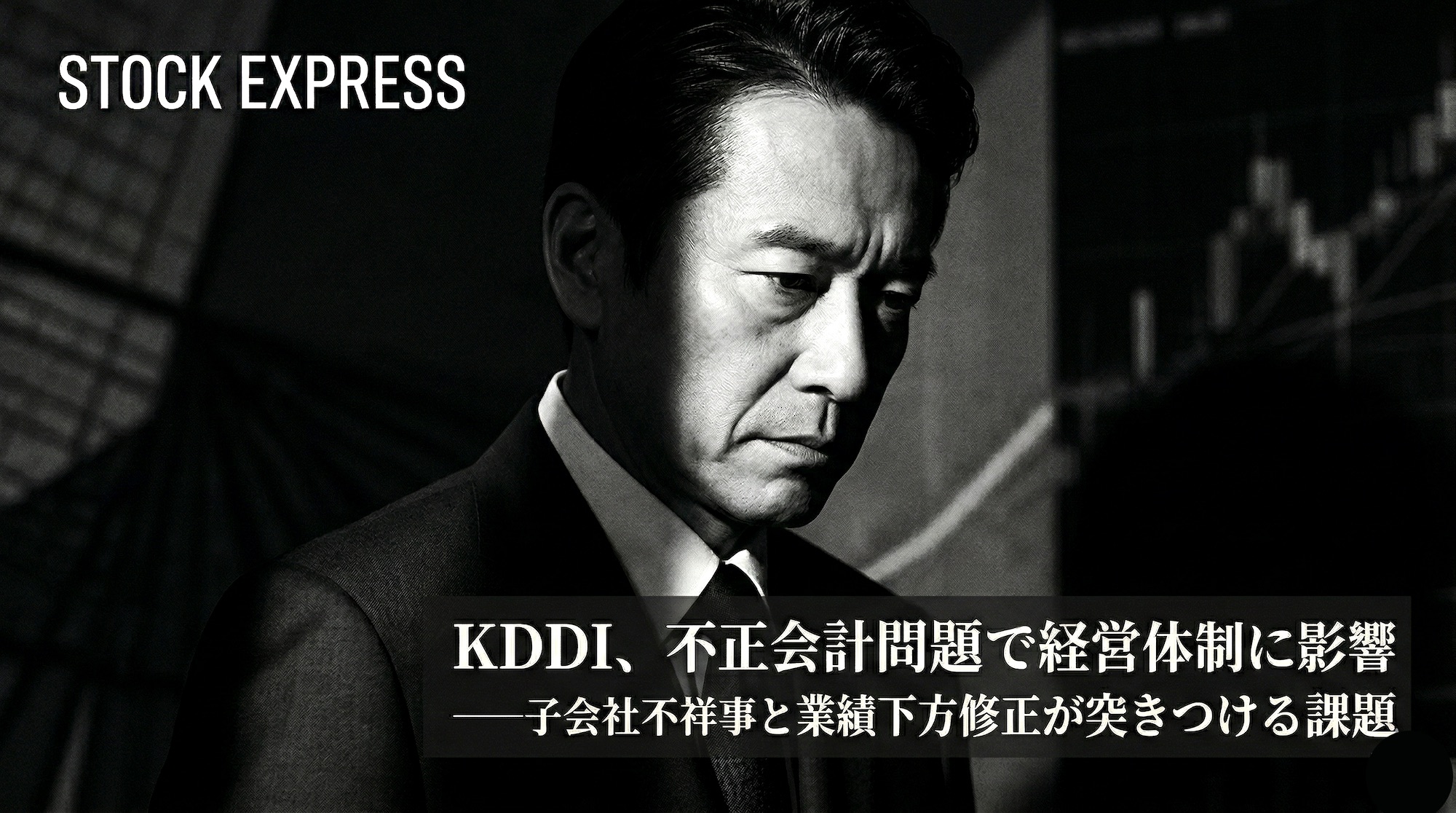 KDDI、不正会計問題で経営体制に影響 ――子会社不祥事と業績下方修正が突きつける課題